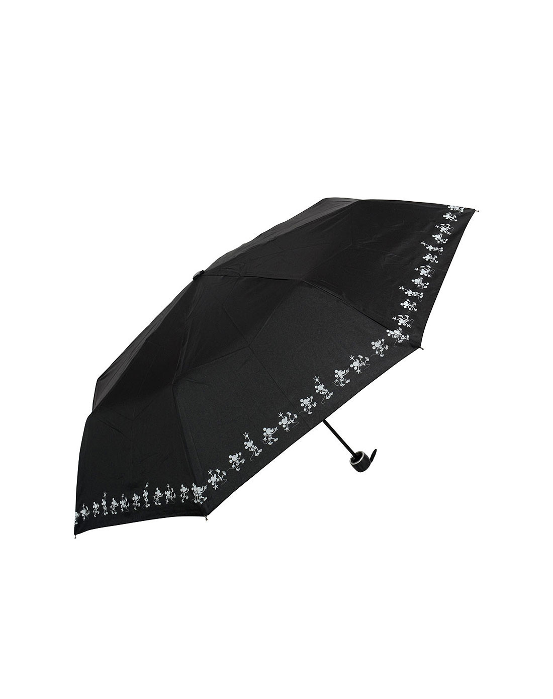 中性黑色卡通晴雨伞遮阳伞