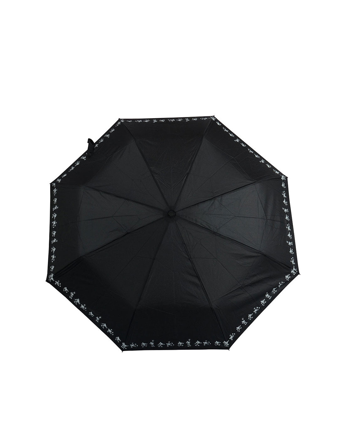 中性黑色卡通晴雨伞遮阳伞