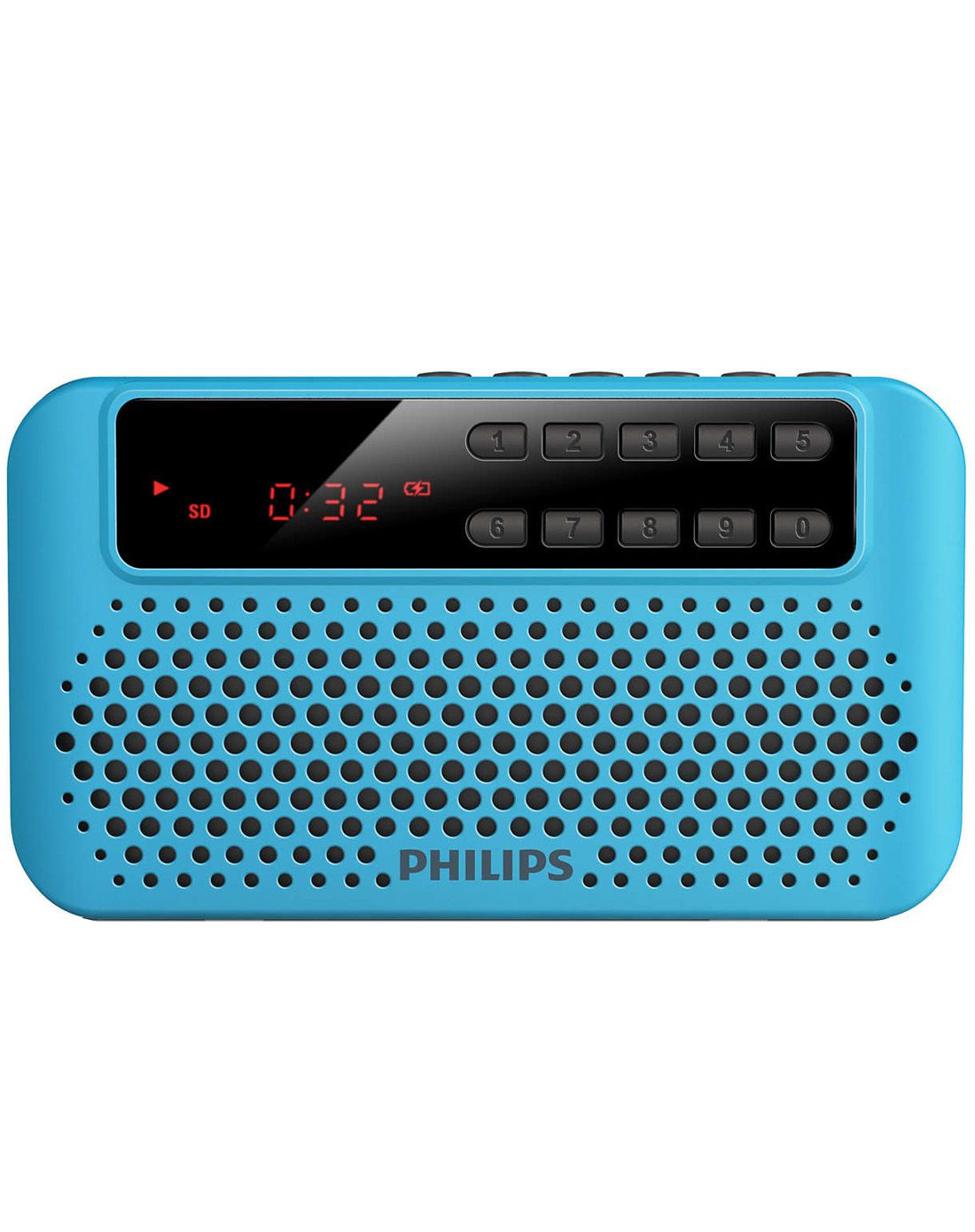 飞利浦philips音响专场直发货老人迷你插卡收音机小音响sbm120sbm120