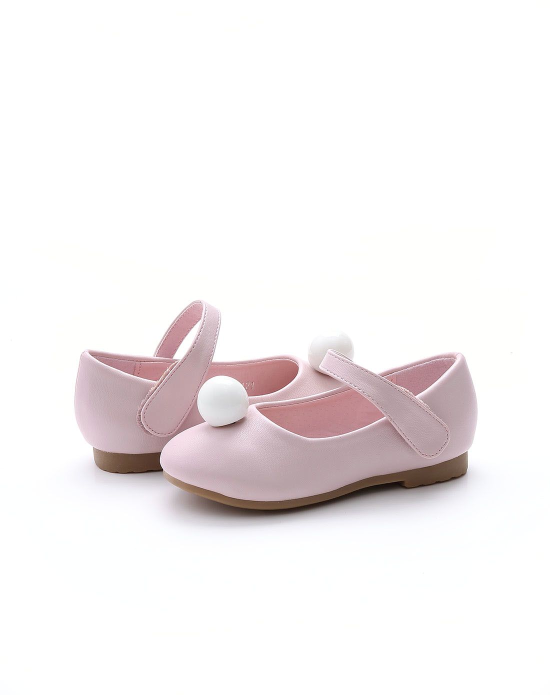 女中童粉色珠子公主鞋(3-11岁)