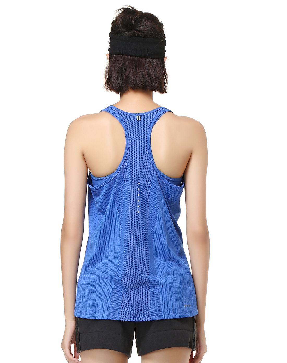 dri-fit 女款蓝色运动背心