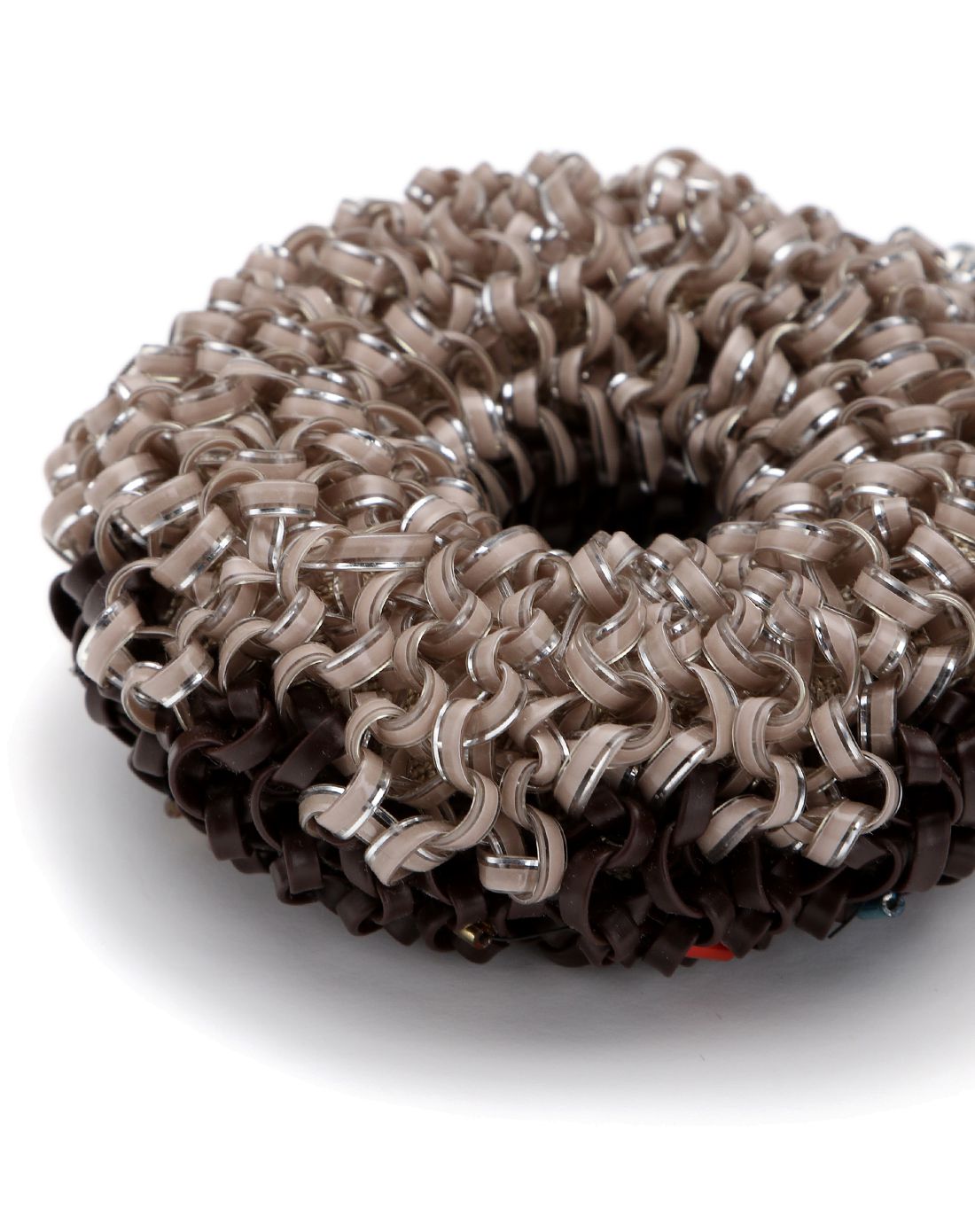 anteprima donuts系列 深啡色可爱甜甜圈形钥匙圈包包配饰