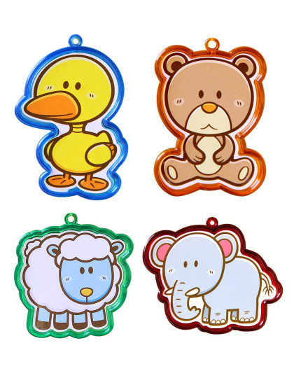 娃娃博士卡通动物床头铃