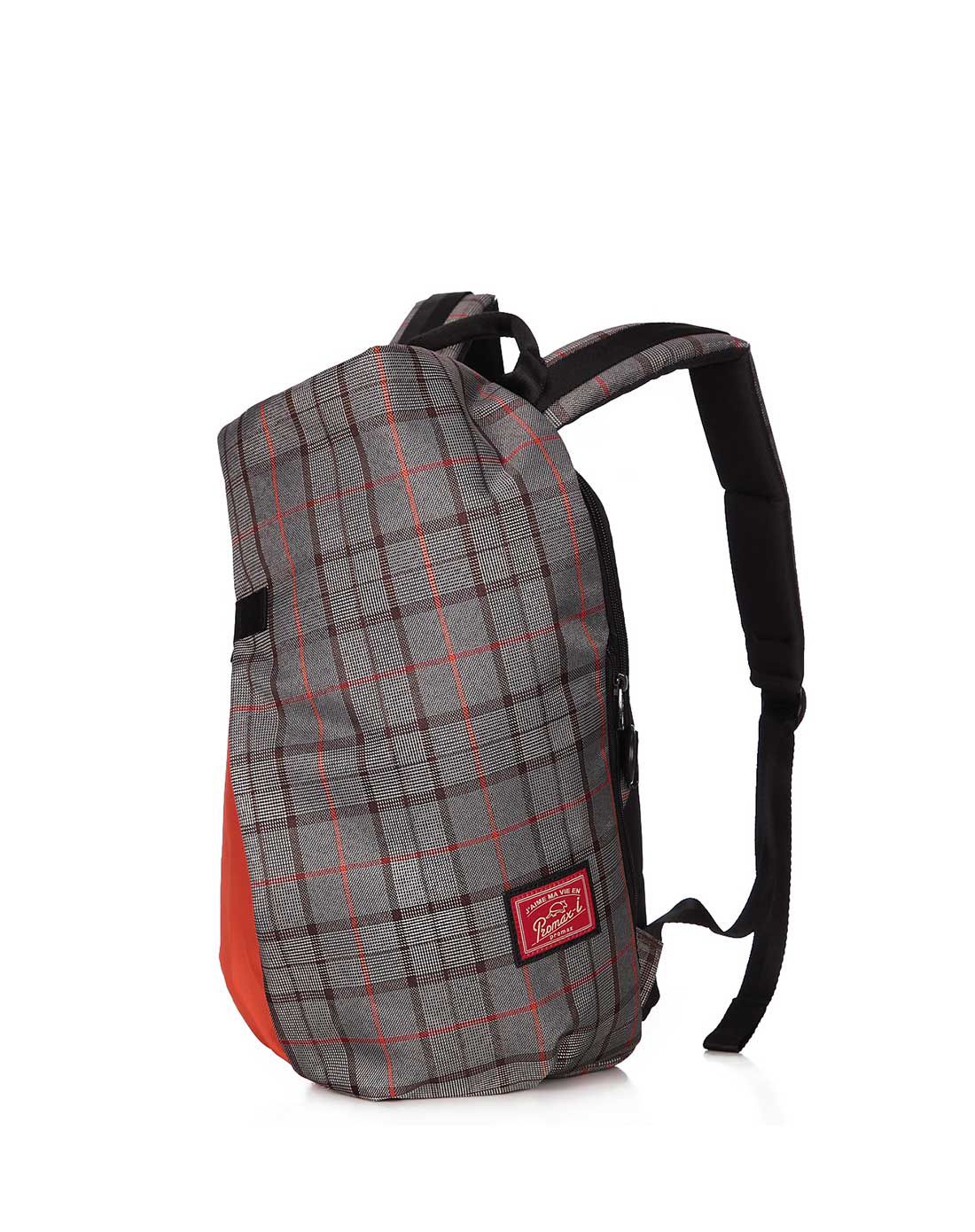 promax&manhattan portage箱包【简约时尚】中性橘灰格/橘13寸电脑