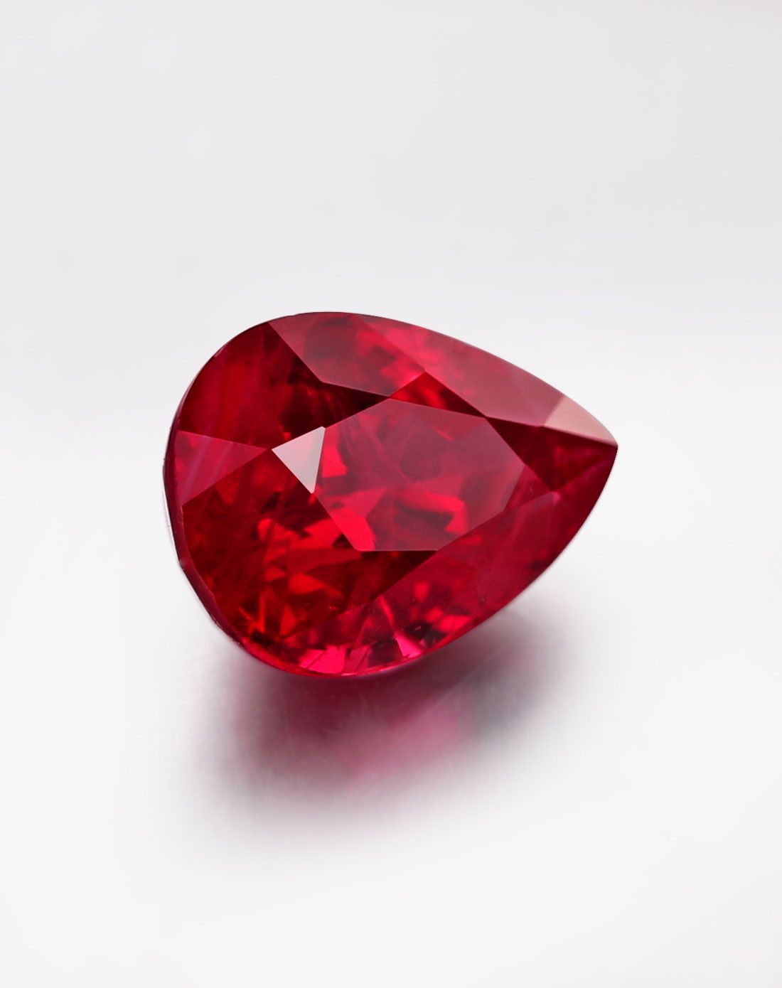 缅甸天然红宝石裸石1克拉 鸽血红