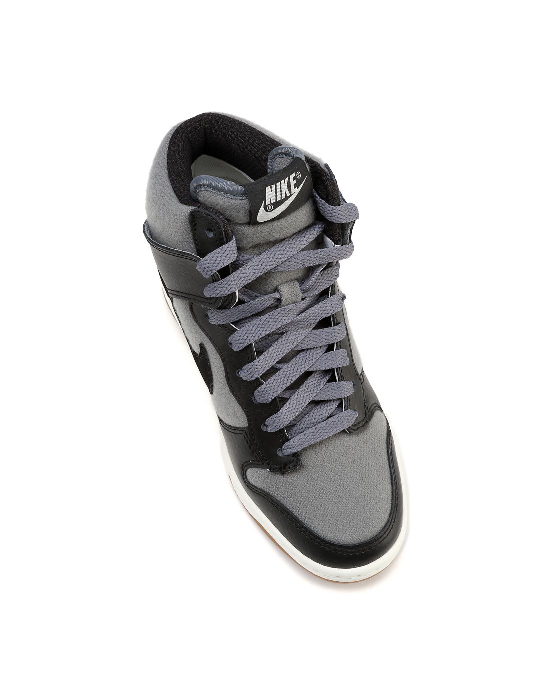 nike极致运动dunk sky 女款灰配黑色内增高鞋644877-012_唯品会