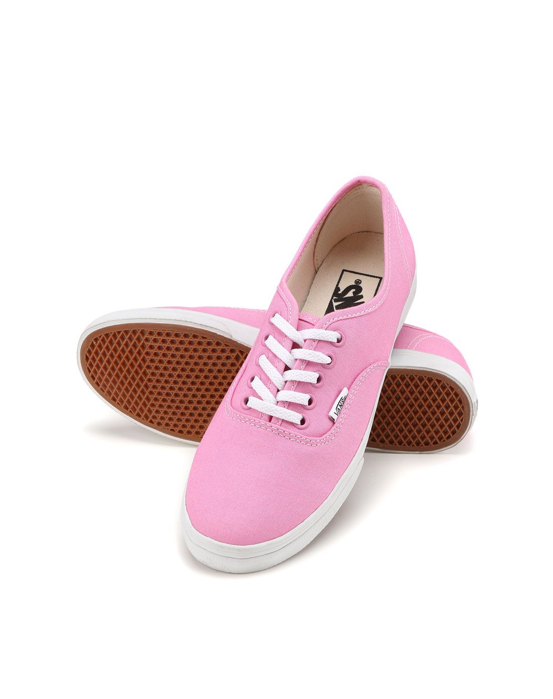 converse&vans美式复古专场范斯 轻质抓地 中性款粉色低帮休闲鞋 简约