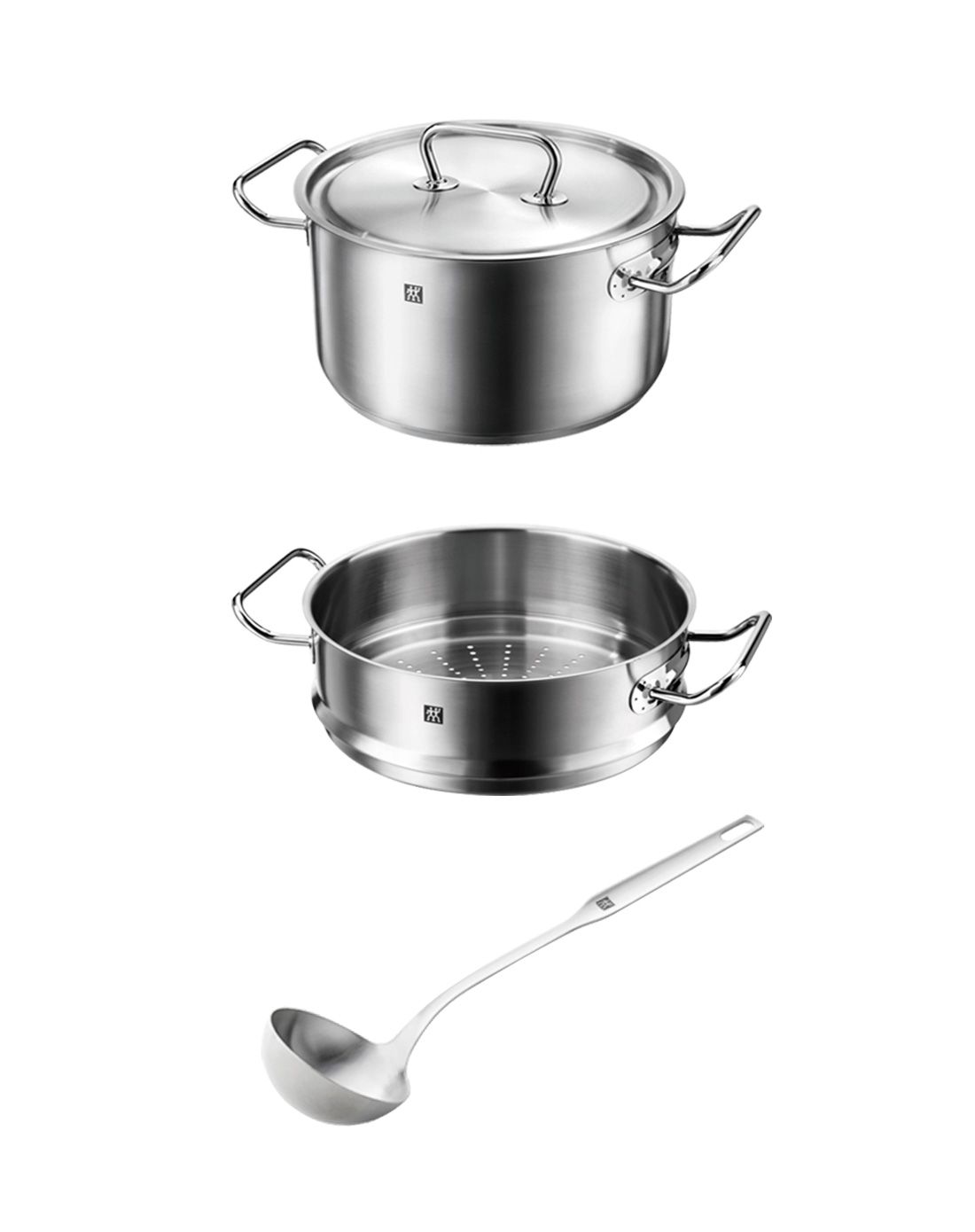 德国双立人zwilling厨具专场直发货双立人twin classic ii 锅具3件套