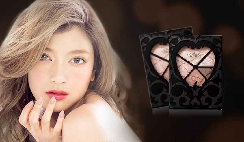 立体裸妆 visee 雕刻五色眼影be-1 4.