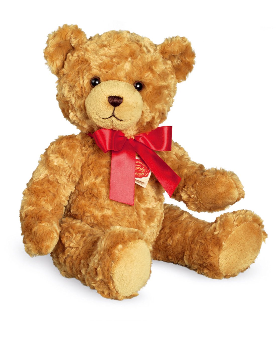 德国hermann teddy赫尔曼金色泰迪熊 40cm 会出声 收藏手工版 仿真