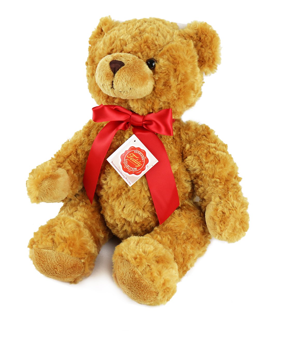 德国hermann teddy赫尔曼金色泰迪熊 40cm 会出声 收藏手工版 仿真