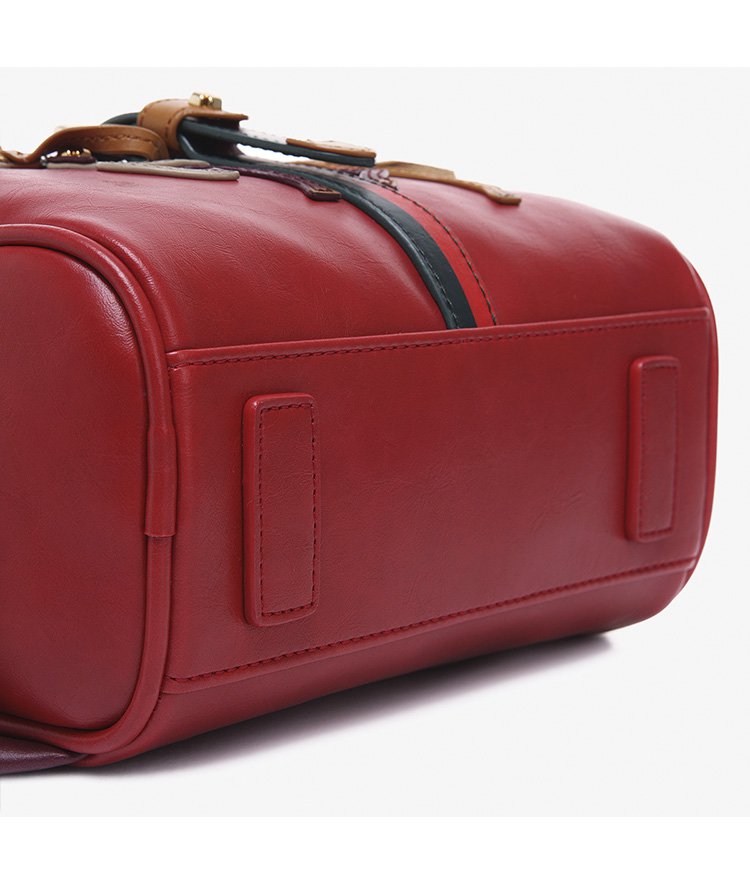 lapalette belted horse petit搭扣流苏小马双肩包