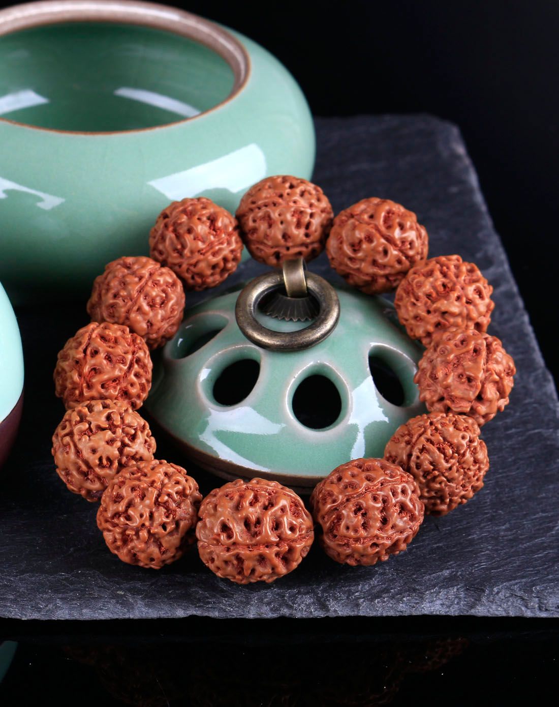 六瓣金刚菩提手链18mm