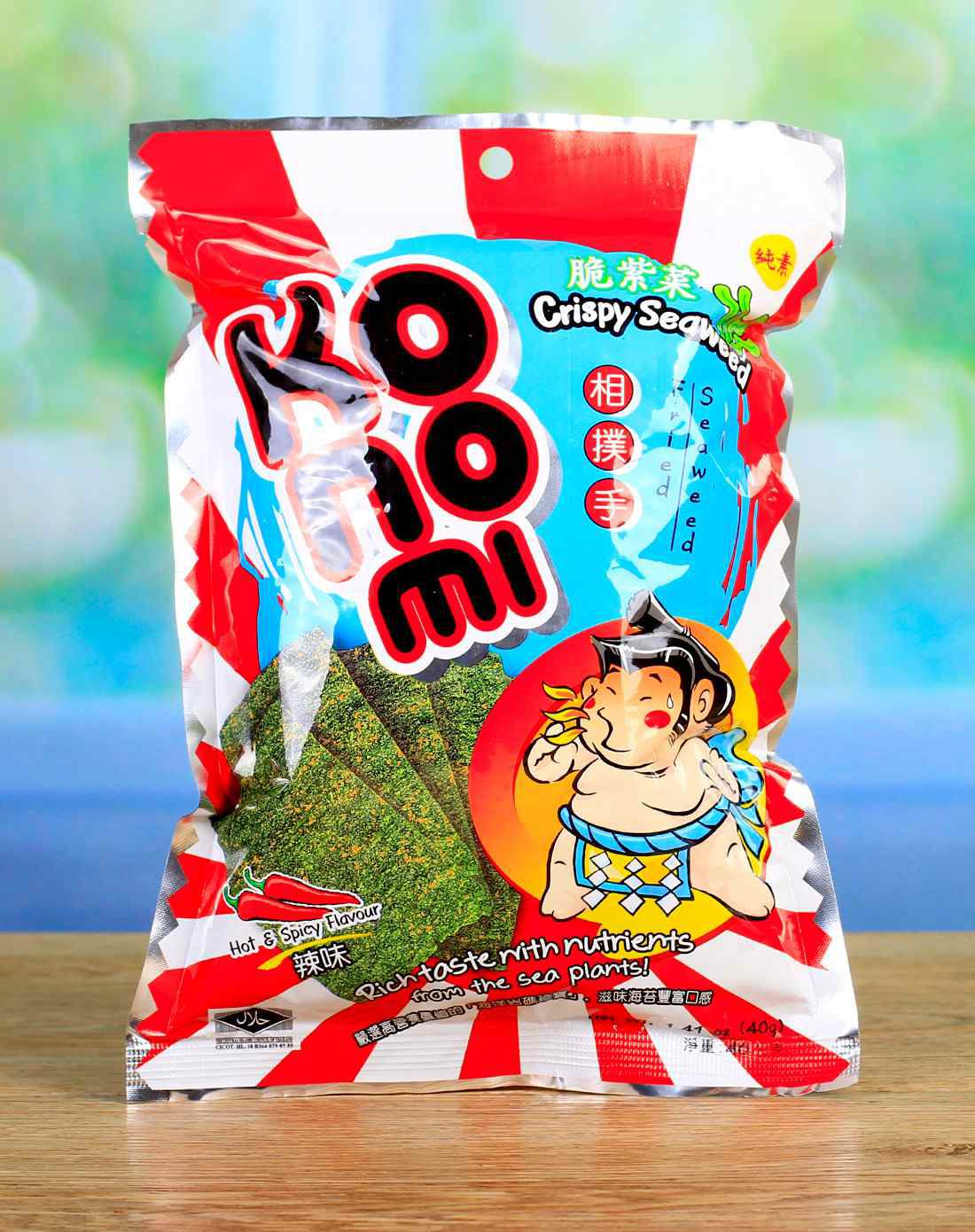 (两件起售)相扑手 泰国 香辣味海苔 40g