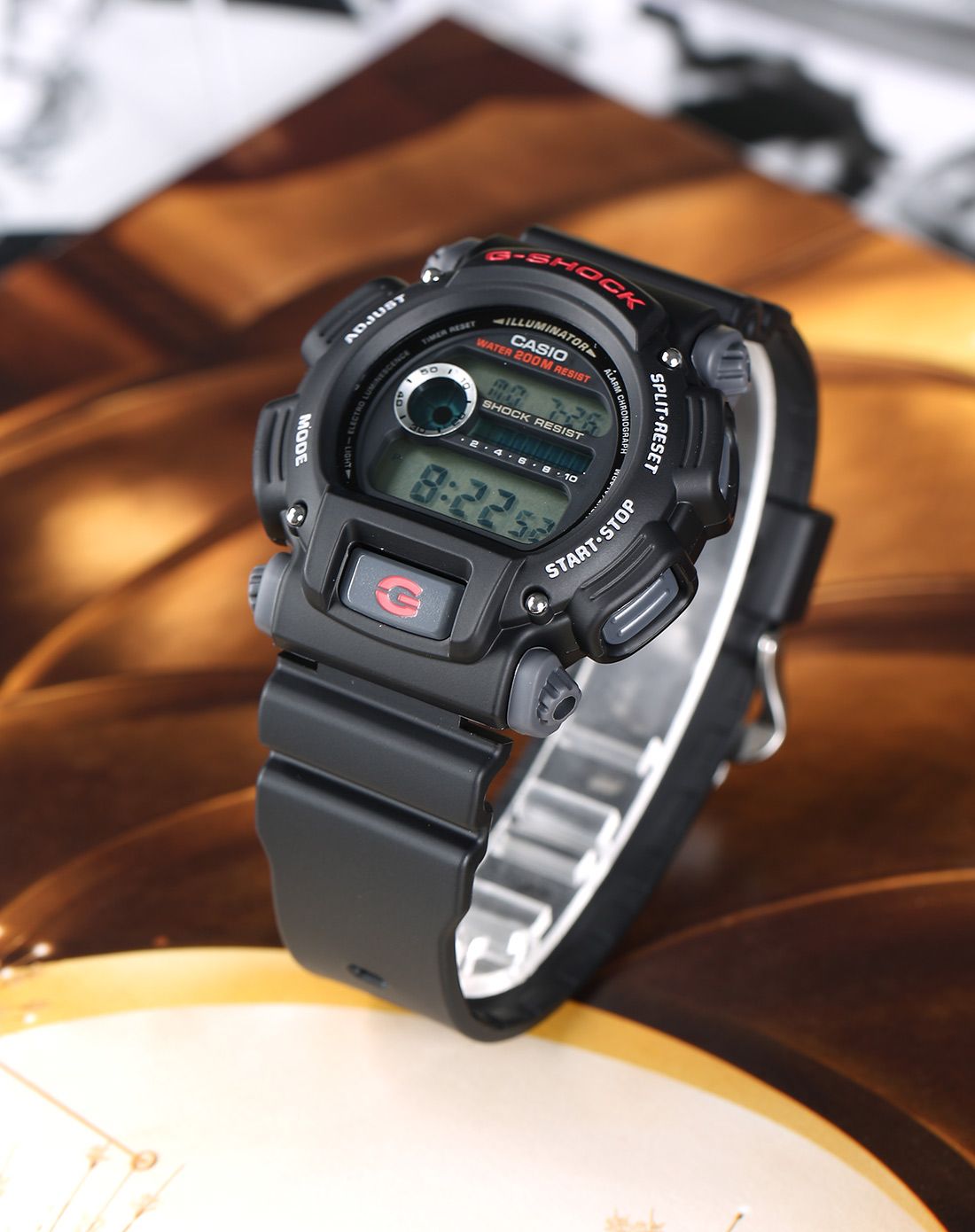 卡西欧casiog-shock系列经典数显多功能电子男表dw-9052-1vhdr_唯品会