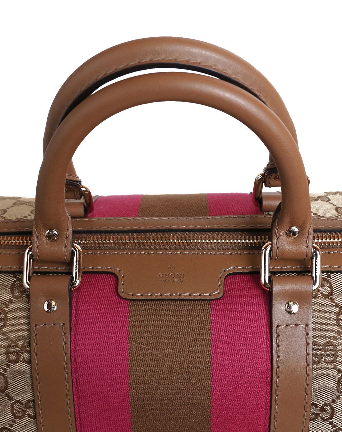 gucci 女士粉红色圆筒提挎两用包