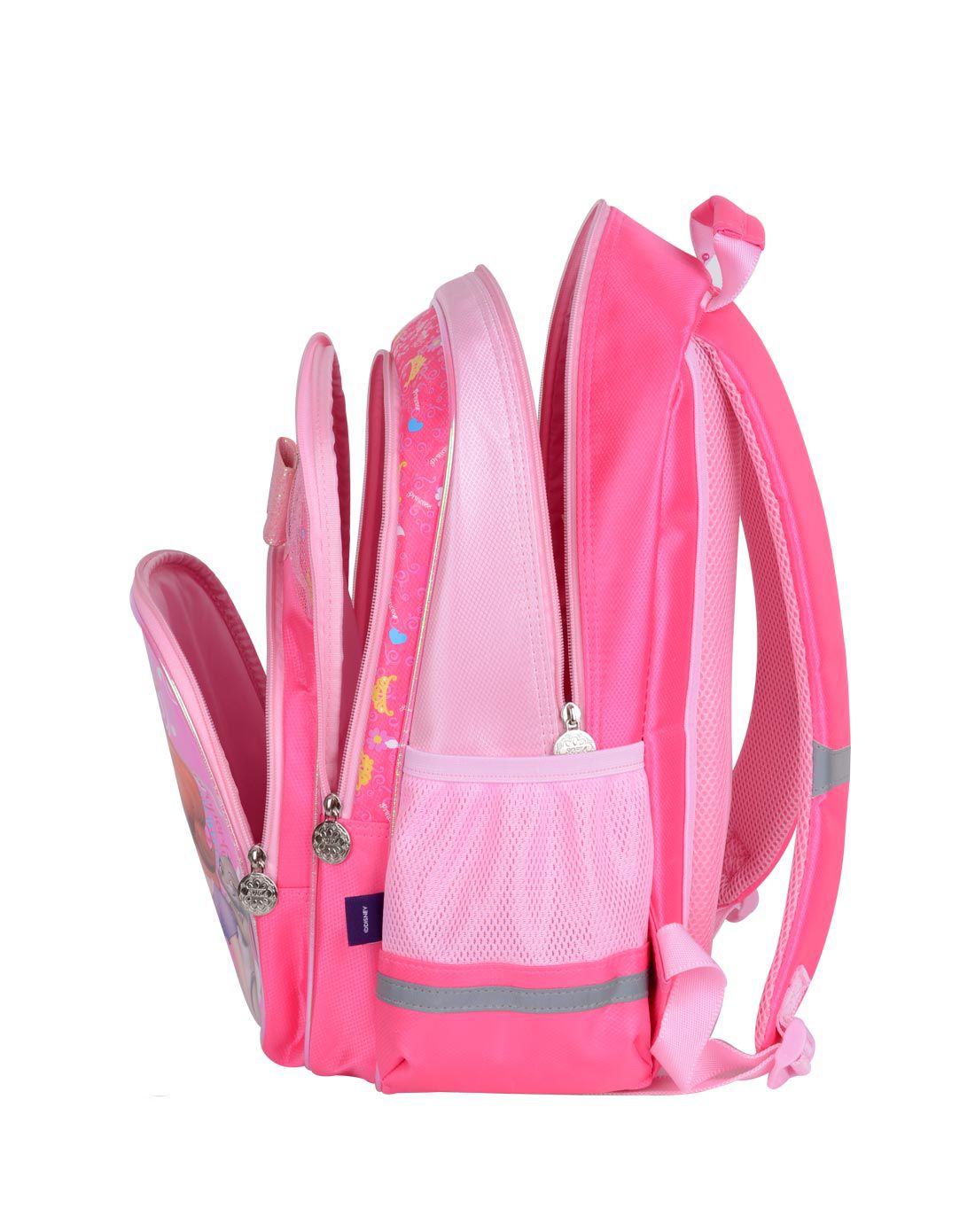 儿童用品专场迪士尼女童粉色苏菲亚蝴蝶结高档减压书包sm112651_唯品