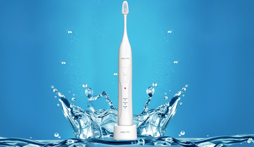 sakypro声波电动牙刷g1-亮白色