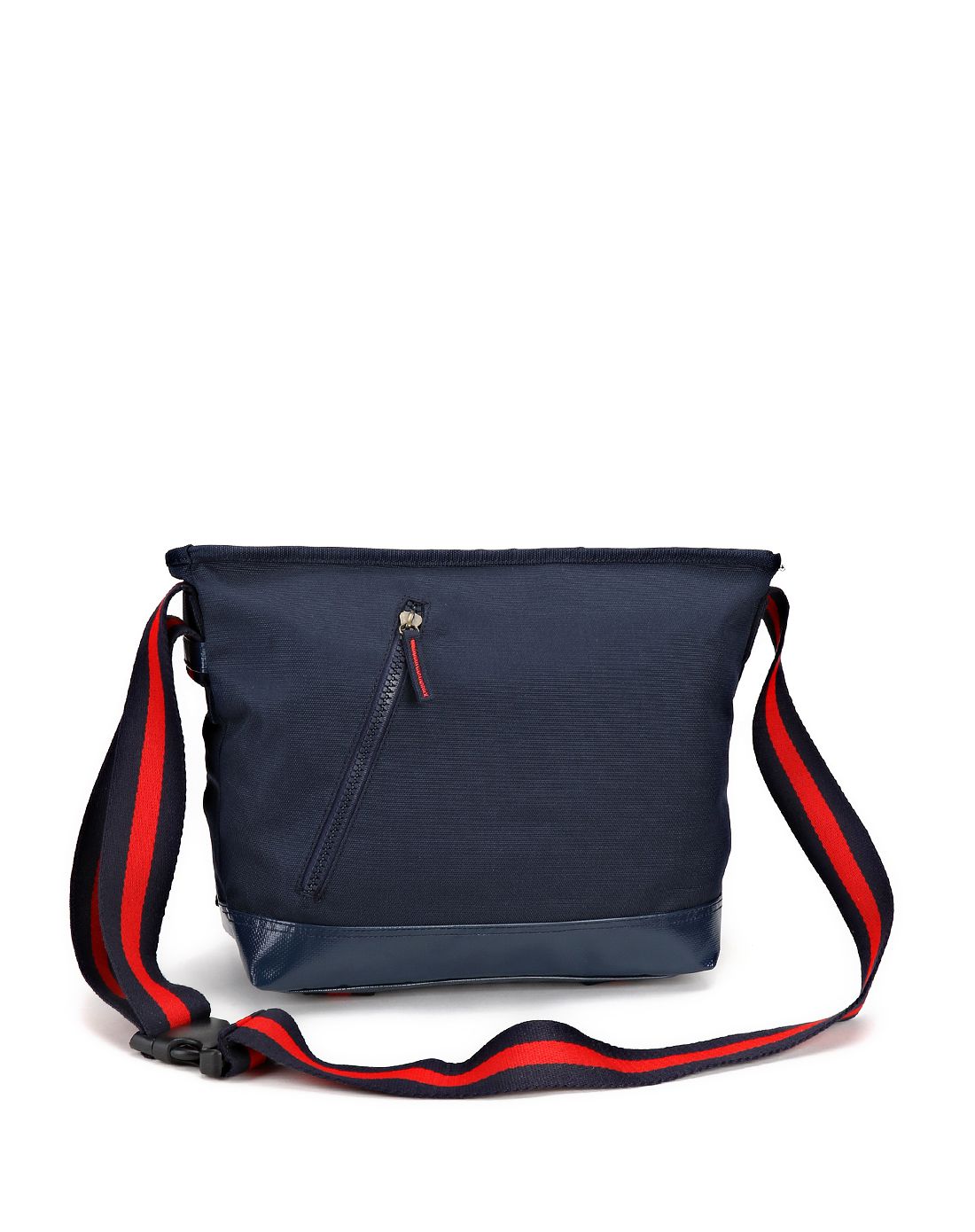 衣恋旗下plory男女装男款红/藏蓝色休闲简约斜挎包poak4az71520_唯品