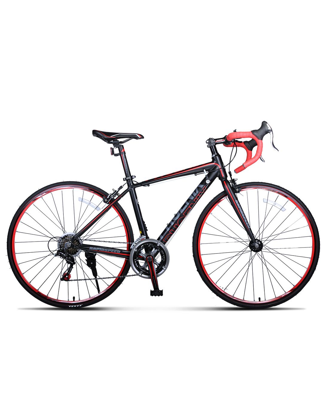 凤凰&永久自行车专场直发货凤凰 中性款黑红700cc公路车 弯把铝架14速