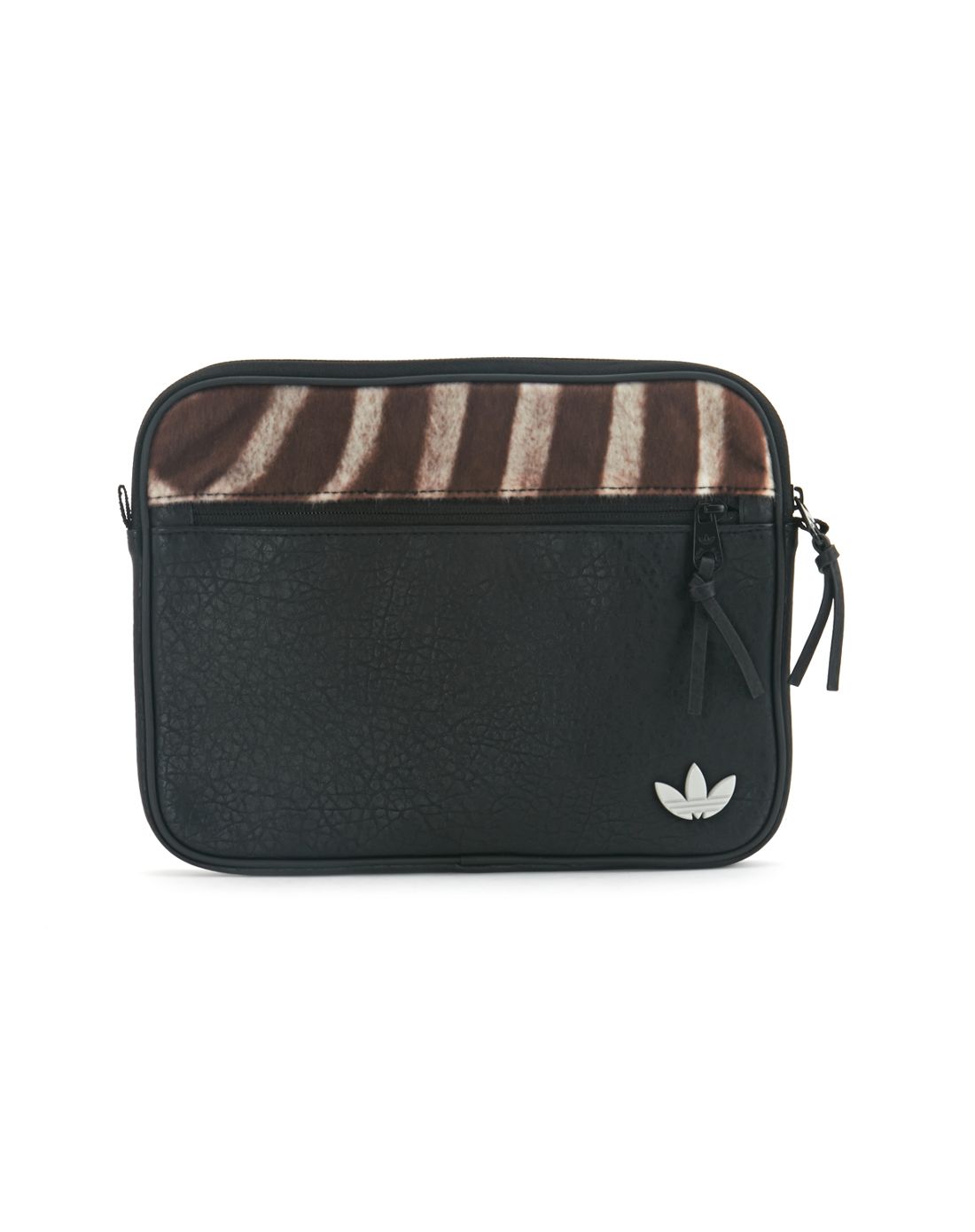 adidas运动趁现在时尚休闲 女款黑色手拿包 三叶草系列m30786_唯品会