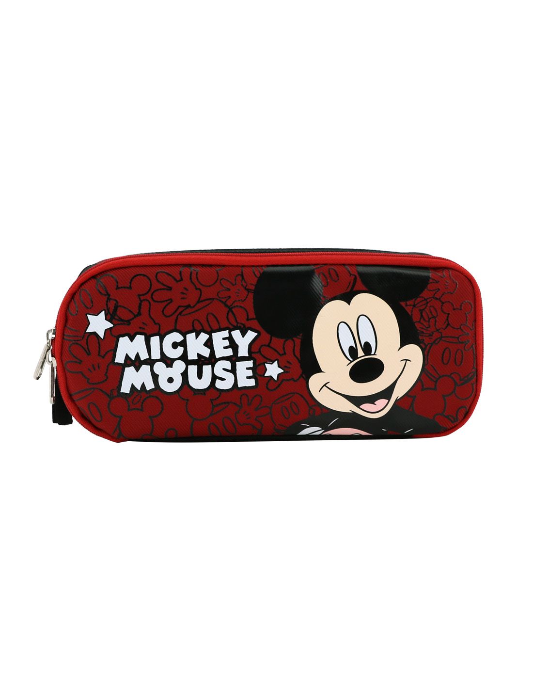 【2件起售】迪士尼disney红色中性个性米奇笔袋