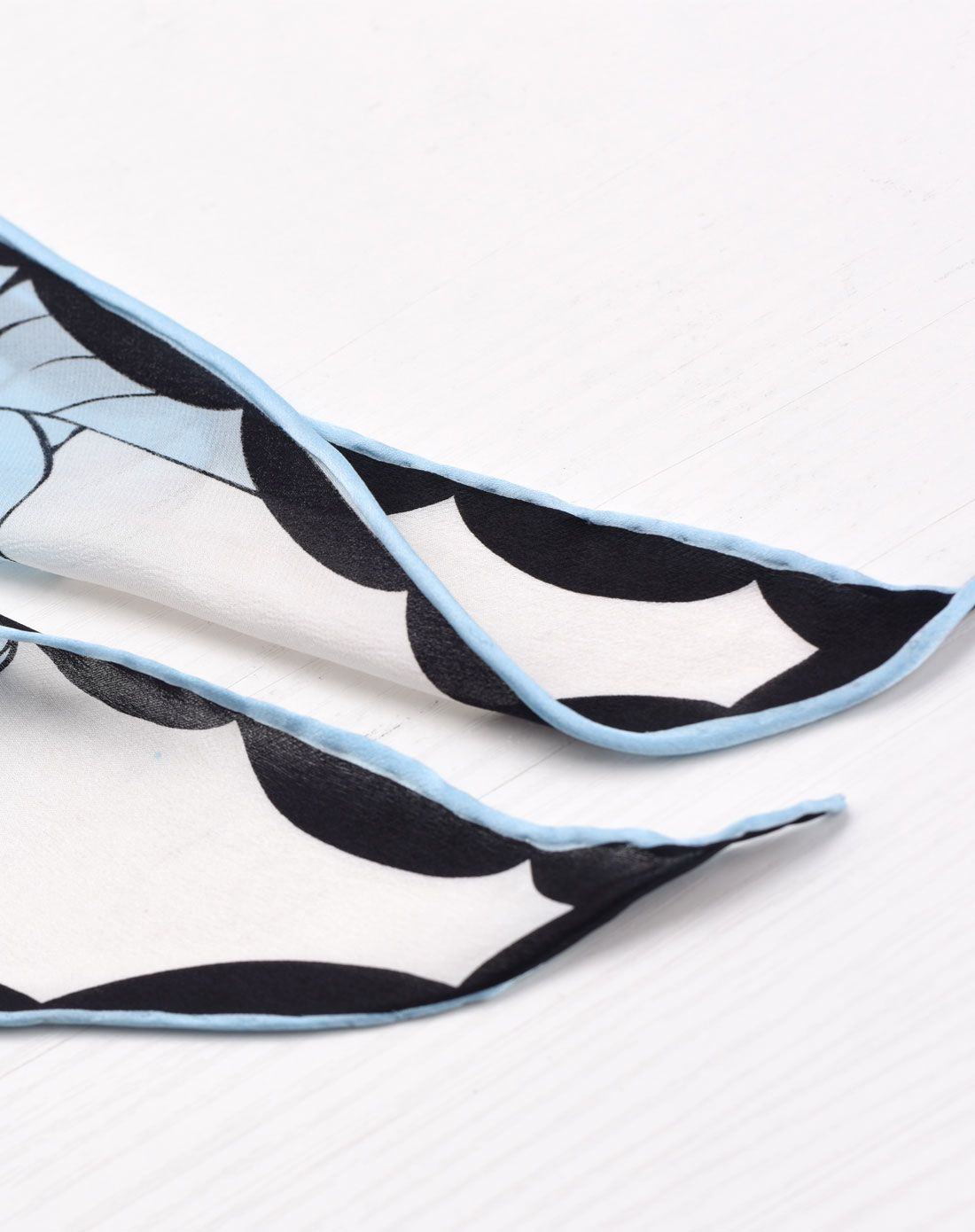 手工卷边桑蚕丝纯真丝女士菱形长丝巾