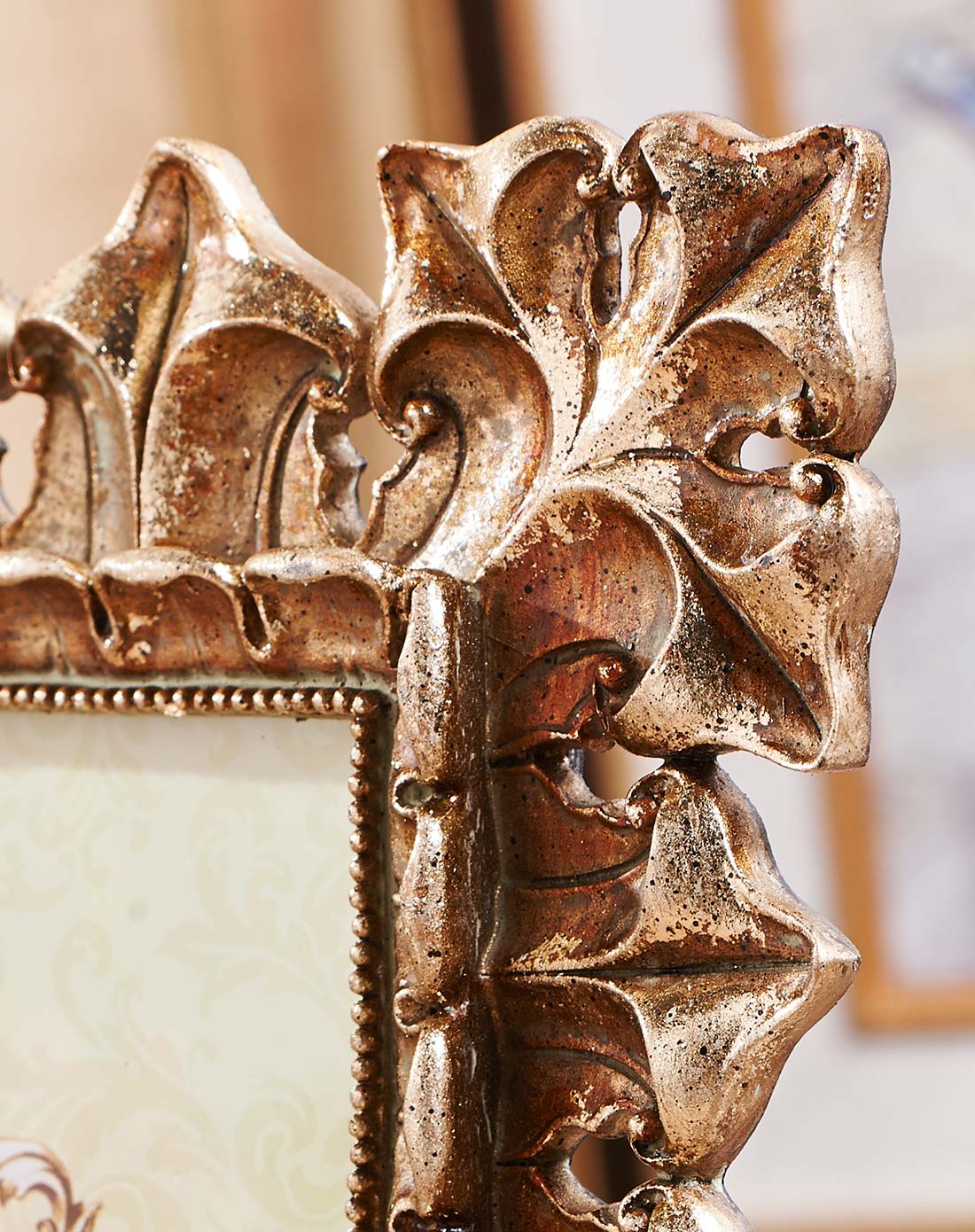 法式宫廷高贵精致雕花摆台相框