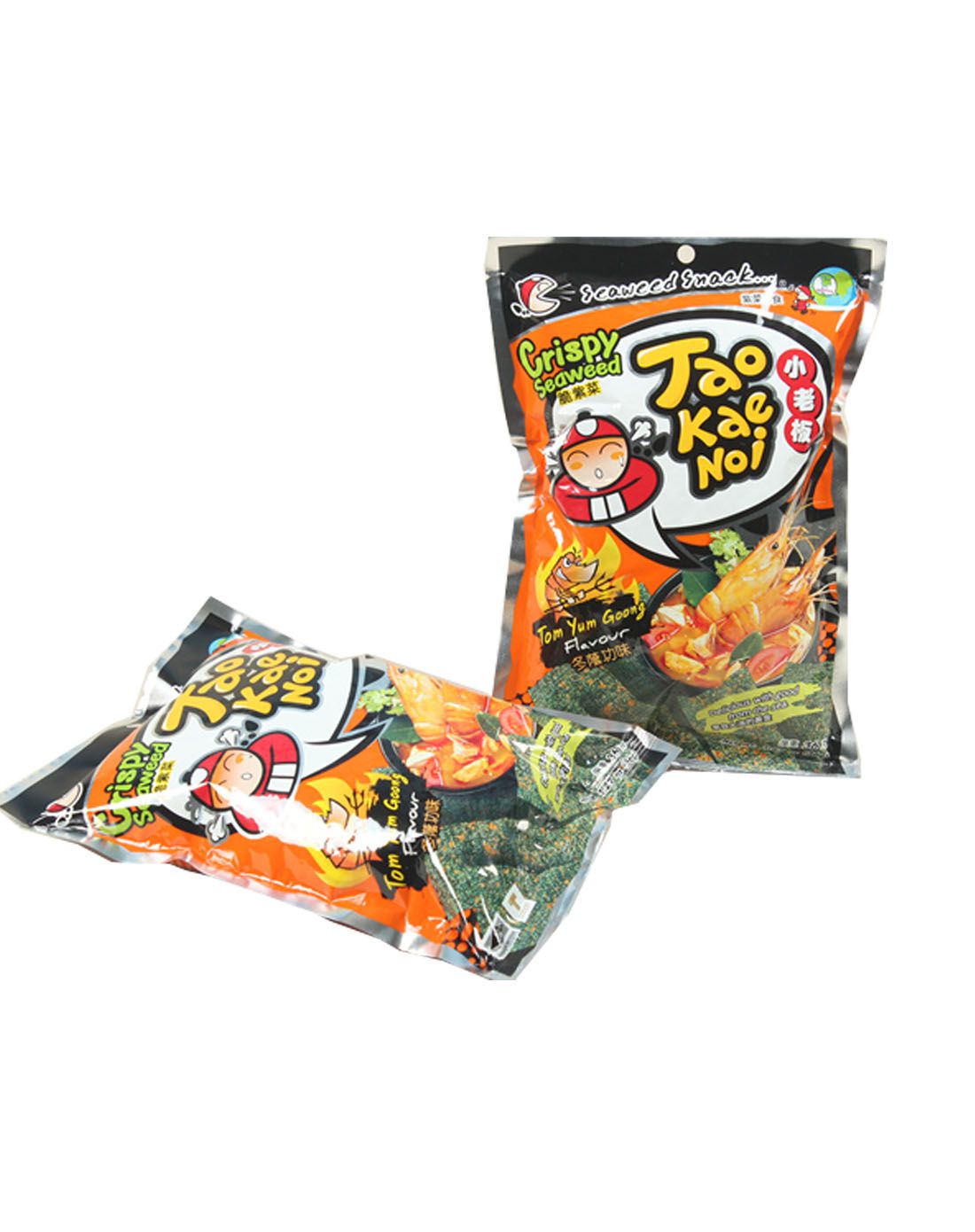 环球零食大作战小老板冬荫功味紫菜36克【三件起售】8858702402521a