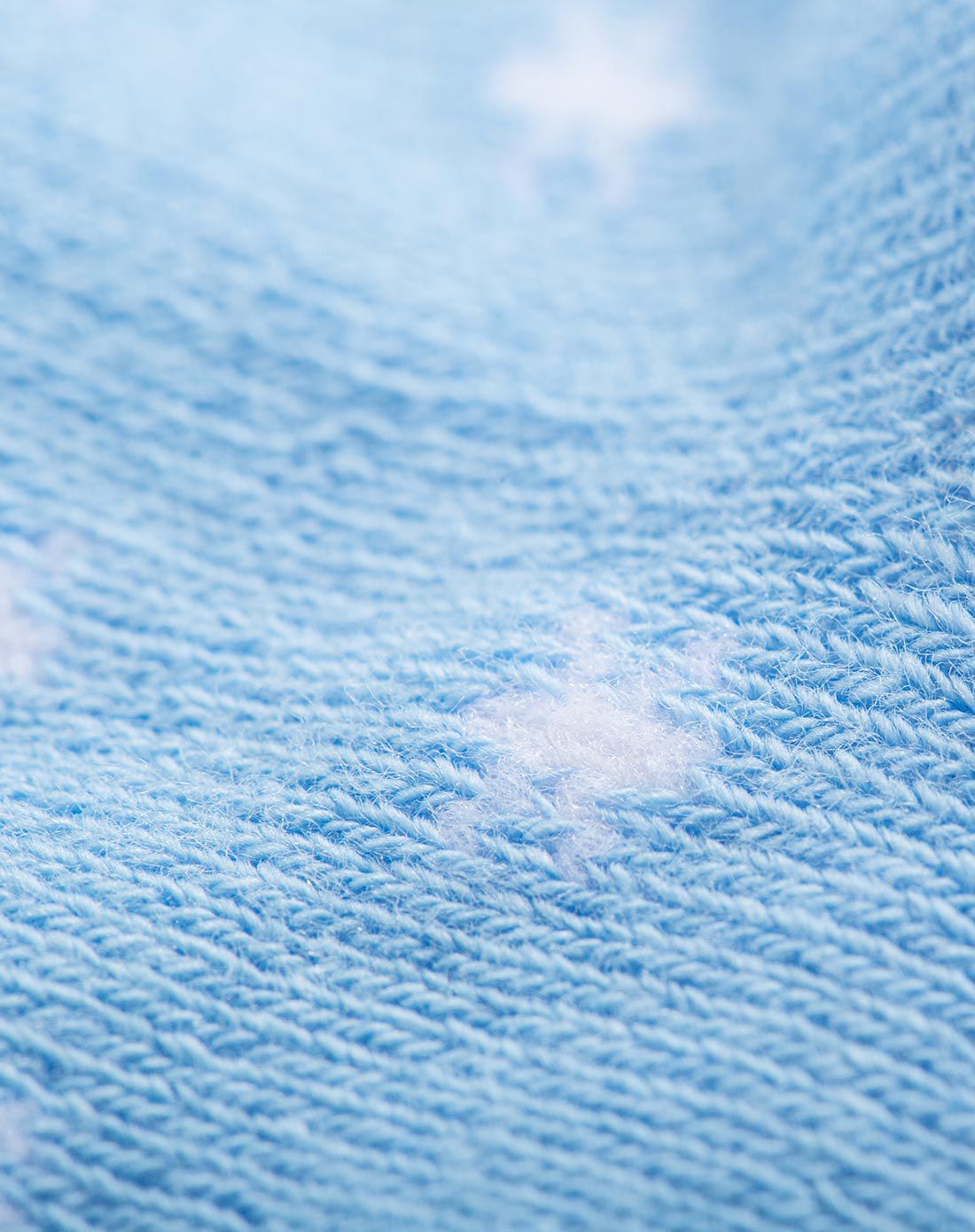 蓝色浅蓝灰色宝宝提花袜3双装