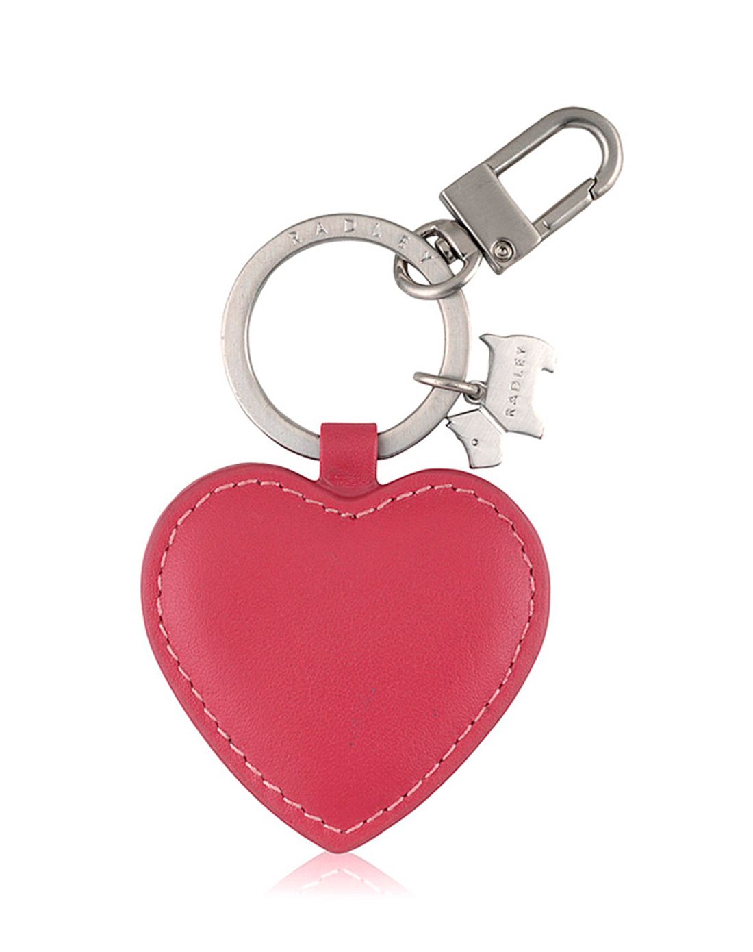 radley london女款红色精致爱心钥匙扣