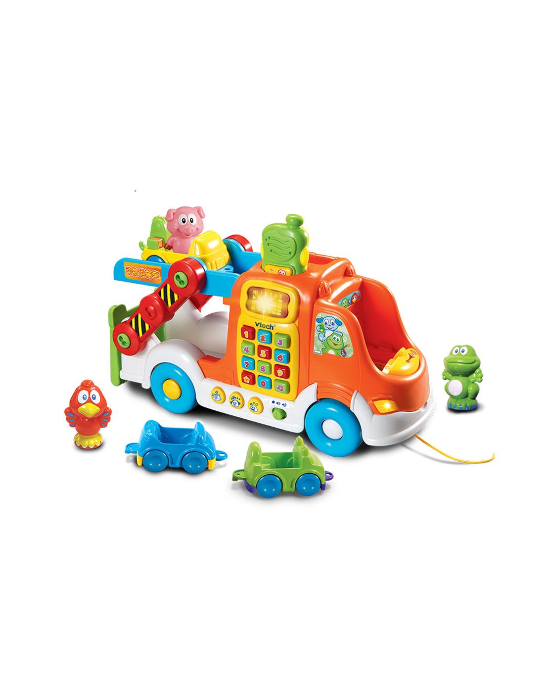 伟易达vtech 动物运输车 音乐玩具车