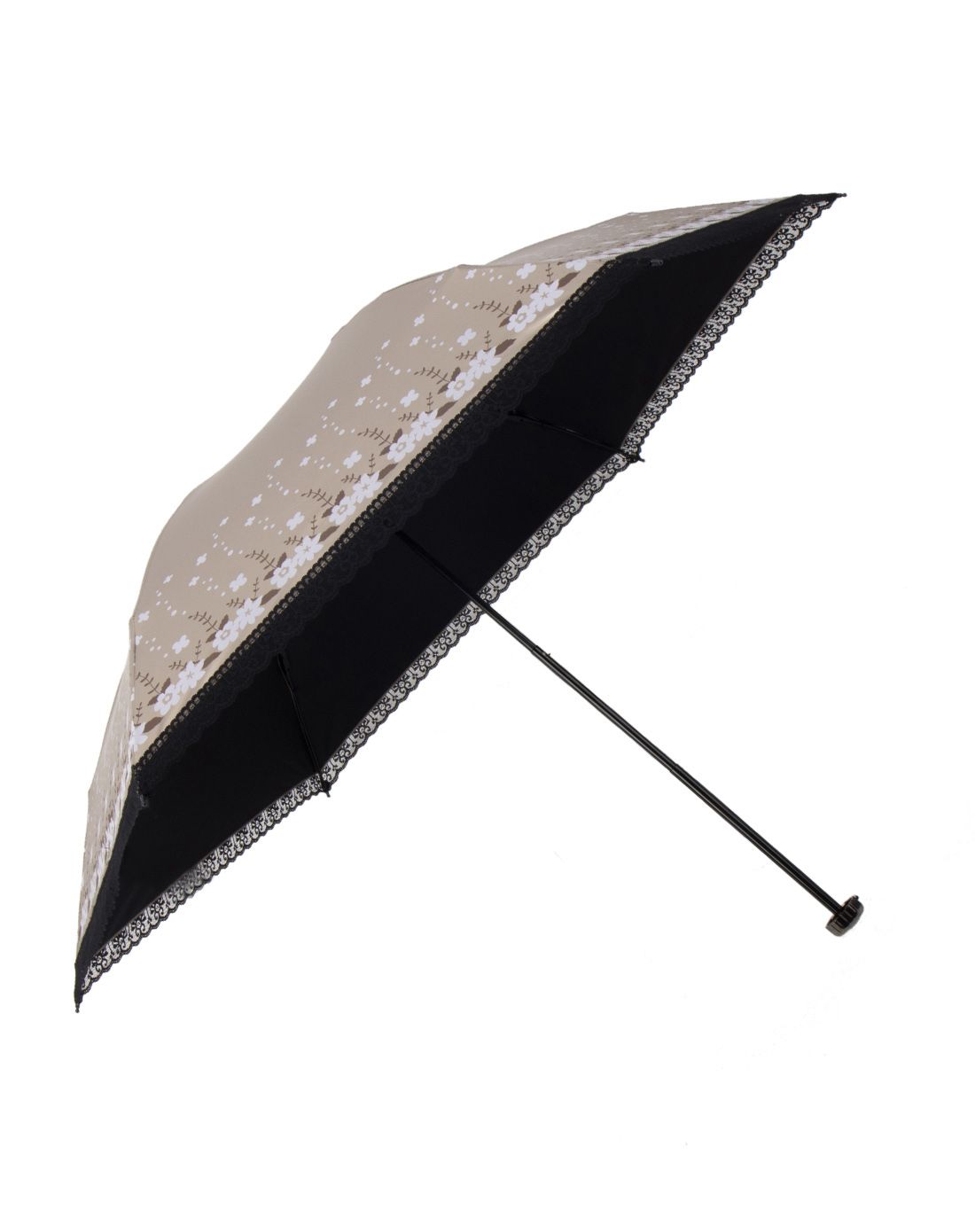william&kate 超轻碳纤(仅150g)轻巧散花飞舞四折伞