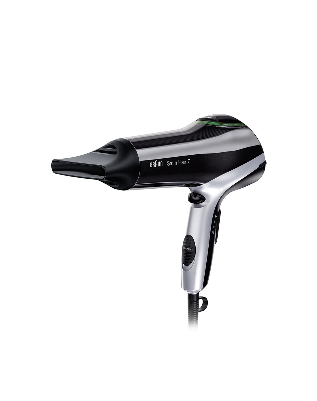 自营 博朗(braun) hd710 电吹风机 家用冷热风造型风筒 负离子大功率