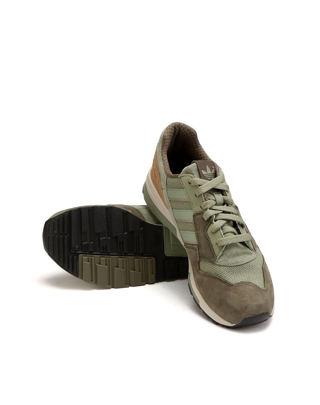 抓地舒适 中性款灰绿色运动鞋