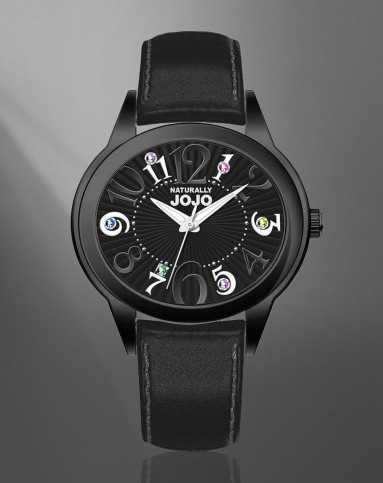 naturally jojo手表专场 naturally jojo 女款彩石晶钻系列腕表