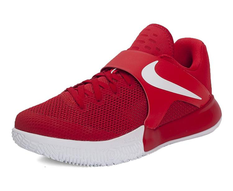 耐克nike zoom live ep 男子红色篮球鞋