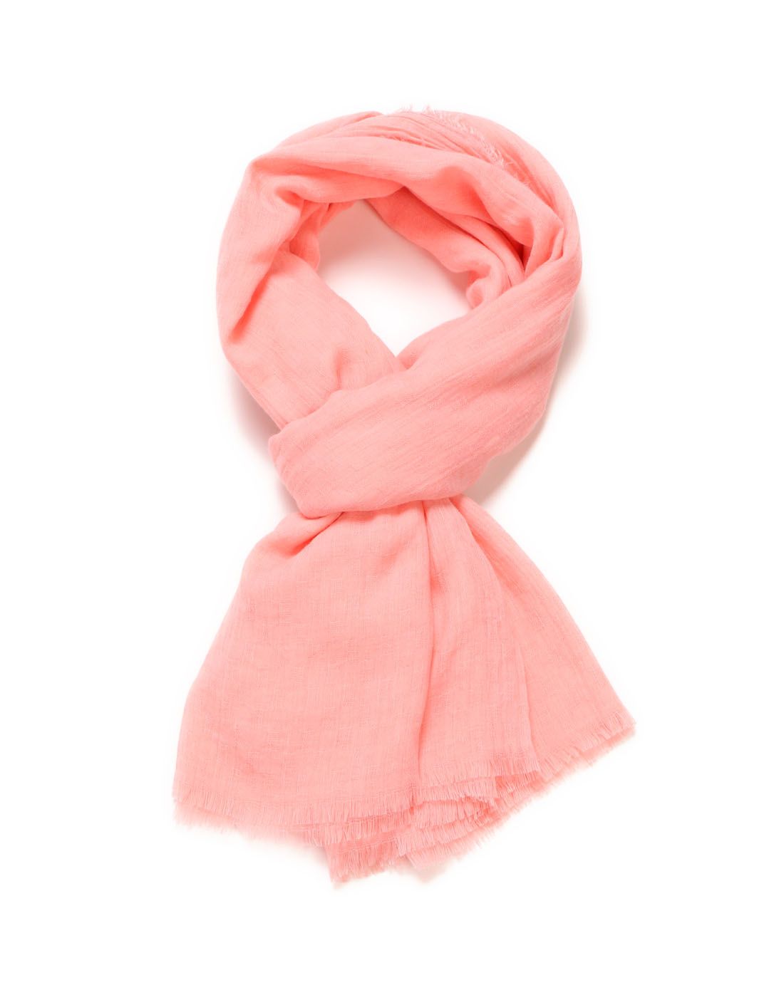 galeries lafayette 浅粉红色斯文淑女针织围巾