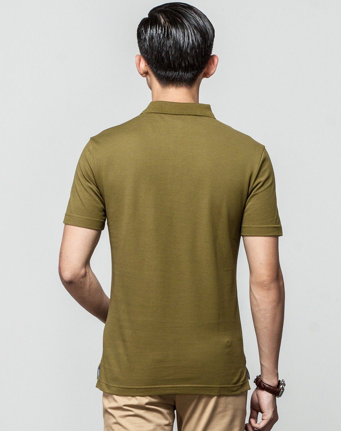 咸菜绿纯棉多彩短袖t恤