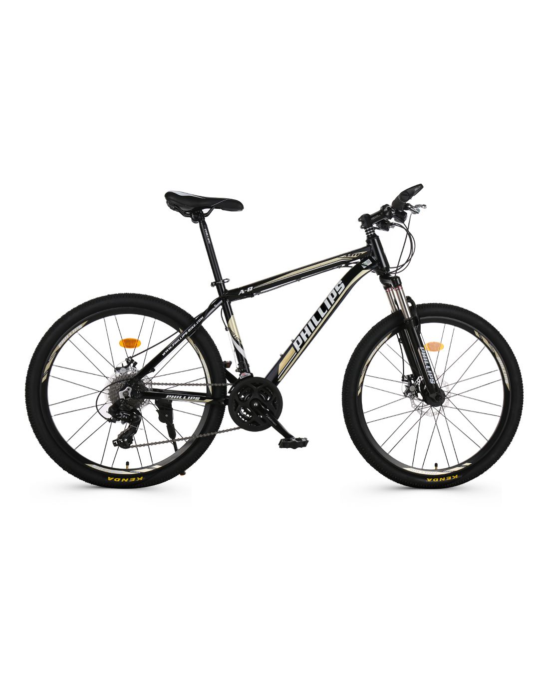 phillips自行车专场直发货菲利普山地车自行车24寸禧玛诺变速双碟刹27