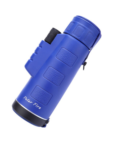 手持防水高清神器 中性款蓝色单筒望远镜