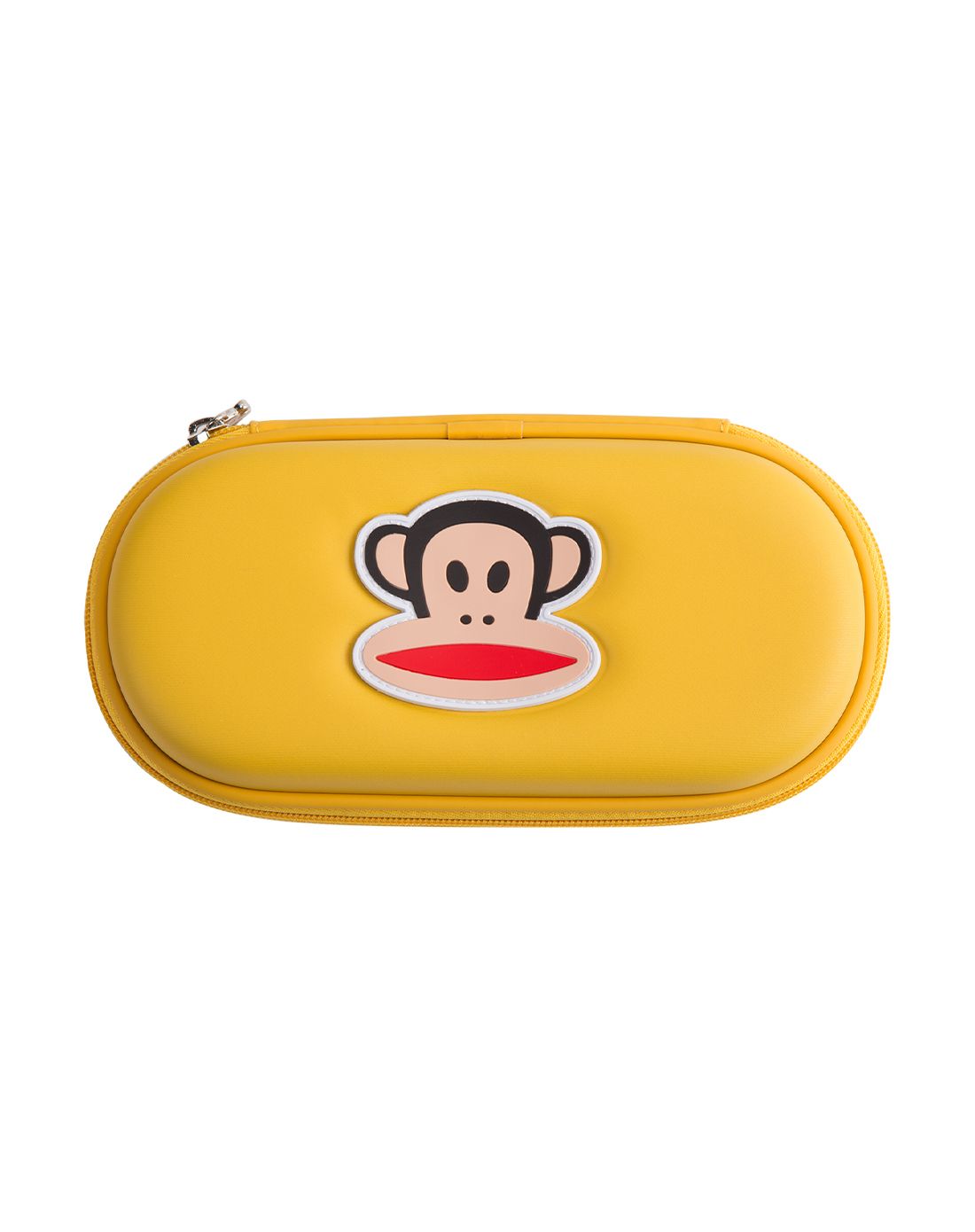 大嘴猴儿童卡通硬面文具盒大容量笔袋-黄色
