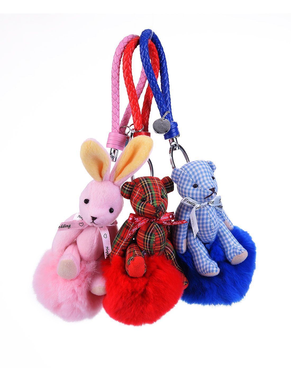 布艺卡通钥匙扣