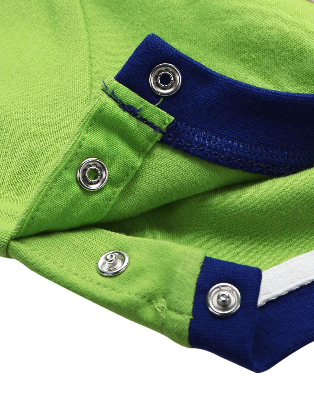 儿童豆绿色纯棉t恤