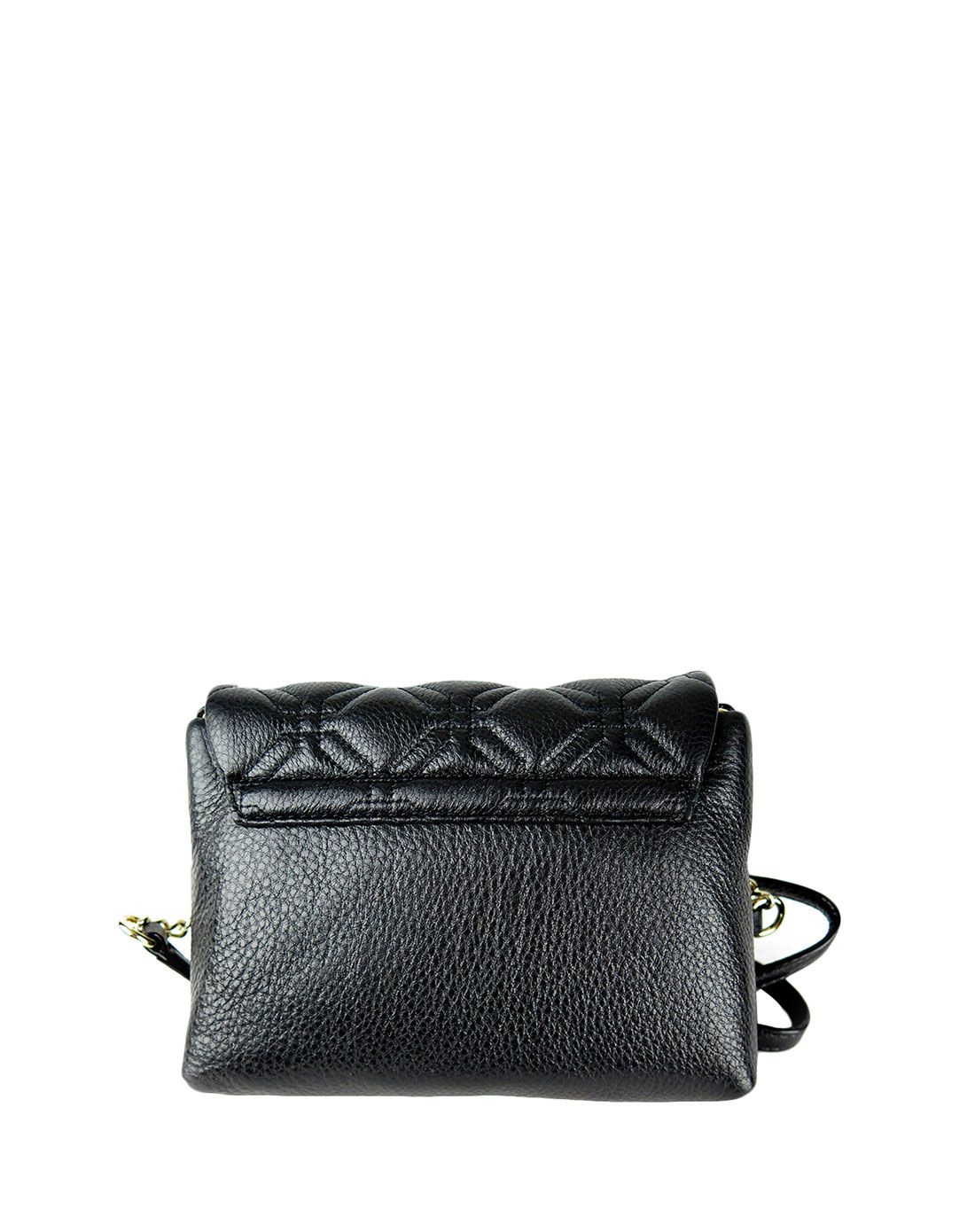 > kate spade女士黑色链条斜挎包