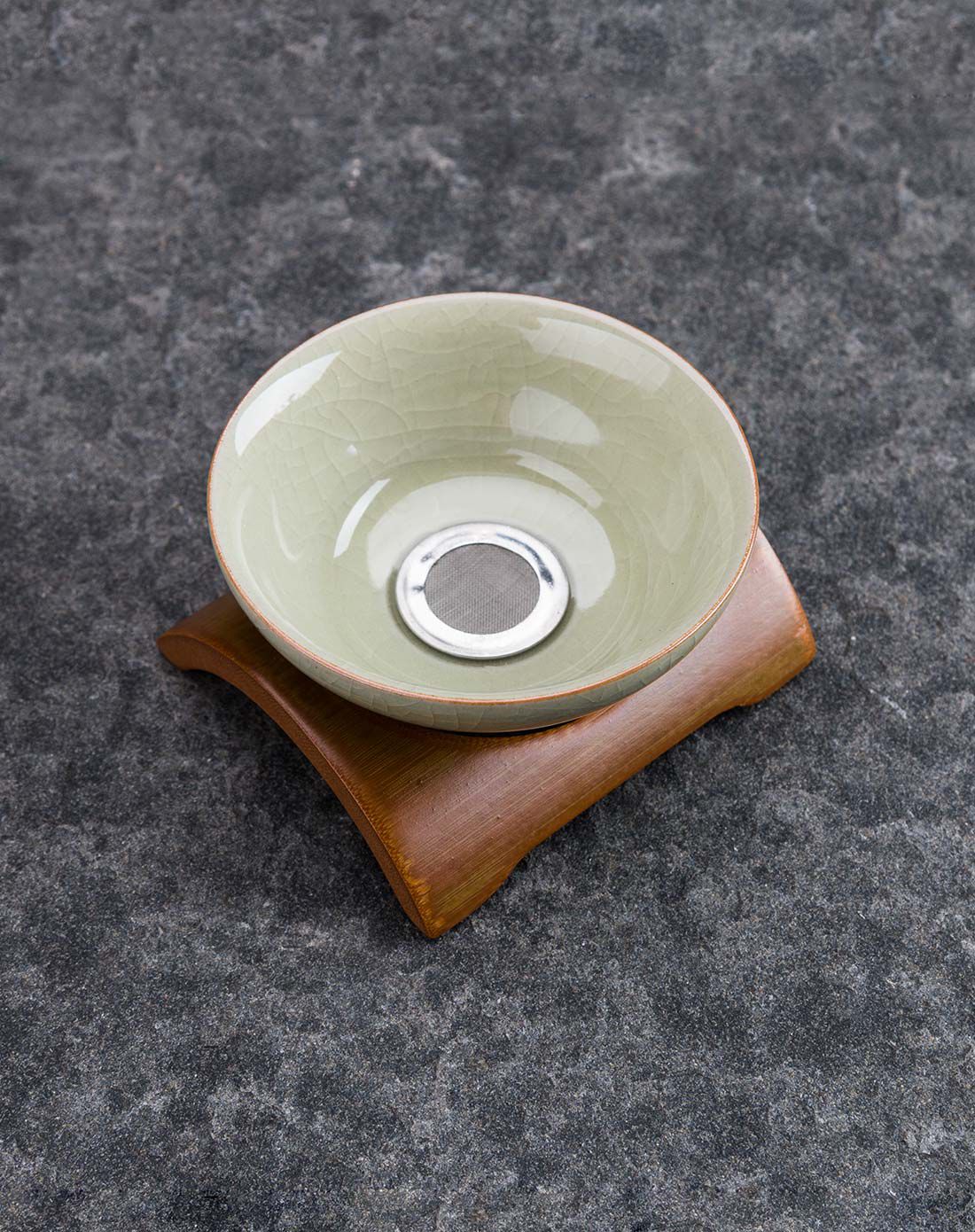 功夫茶具茶漏哥颂茶漏托组