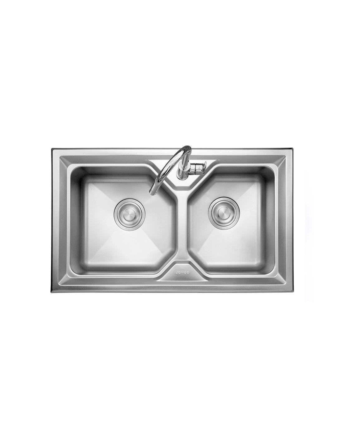 jomoo不锈钢水槽双盆750*435*200