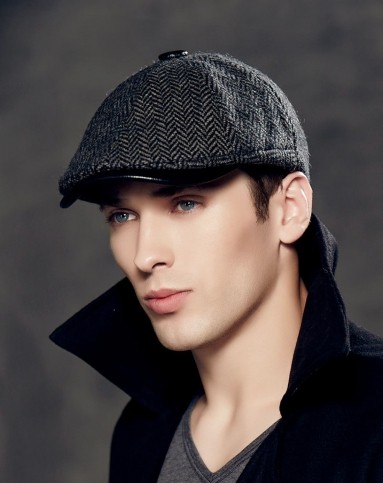 英伦休闲复古鸭舌帽