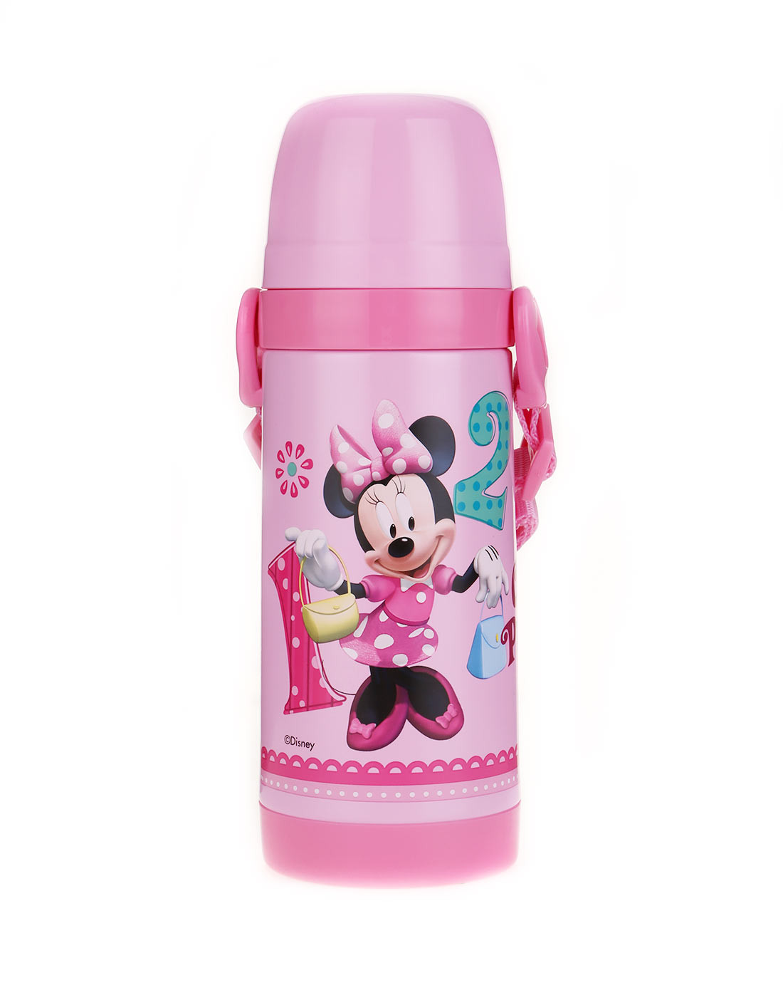 400ml抽真空学生水壶女性粉色