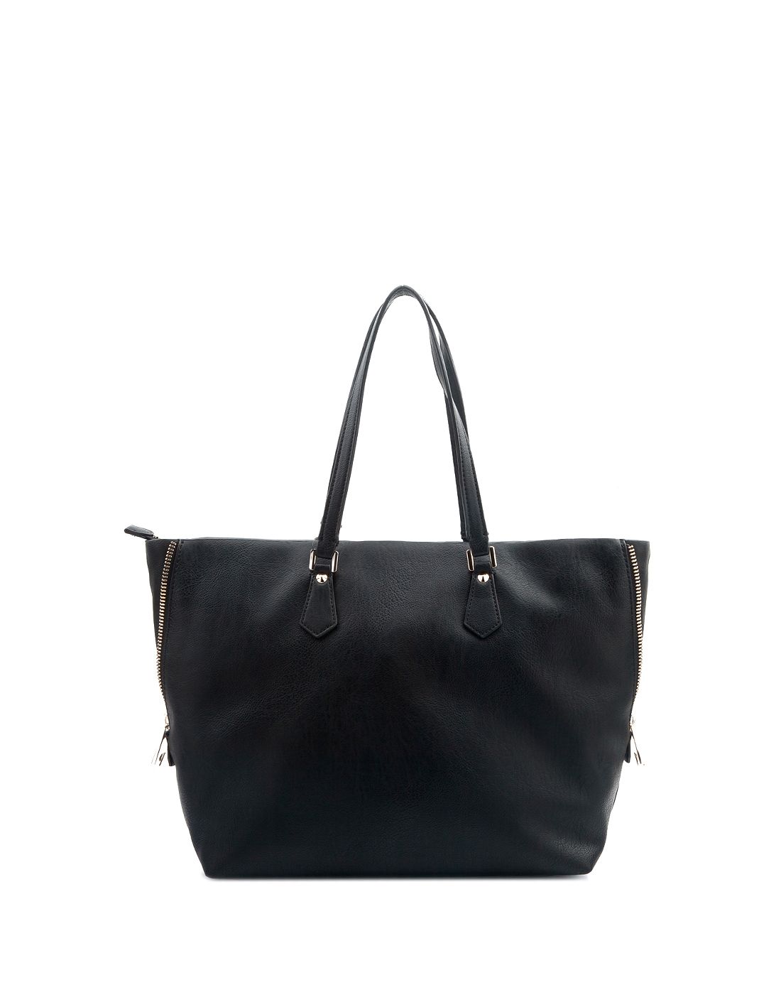 guess女士黑色手提单肩包